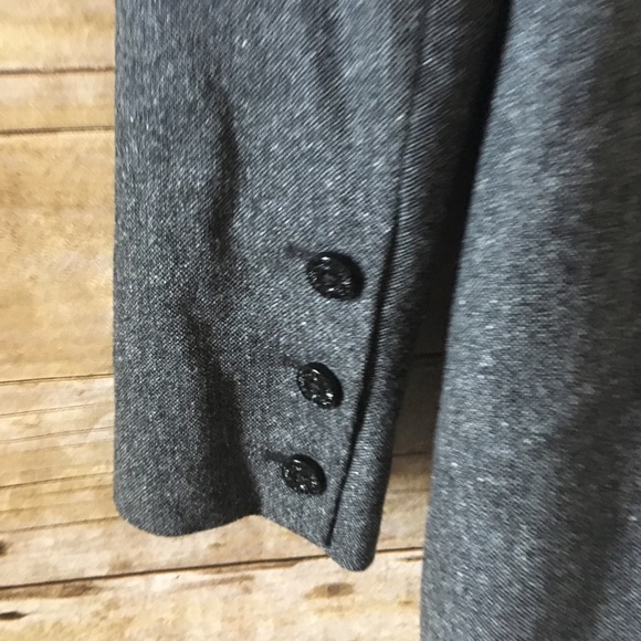 7 for All Mankind NWOT gray blazer jacket medium - Picture 7 of 8